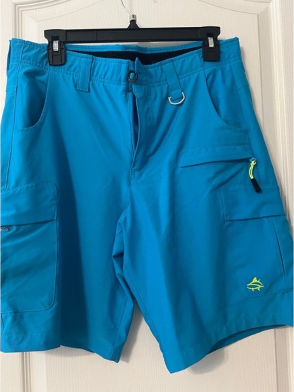 Shorts Mens Size‎ 32 Blue Outdoor Cargo Pockets